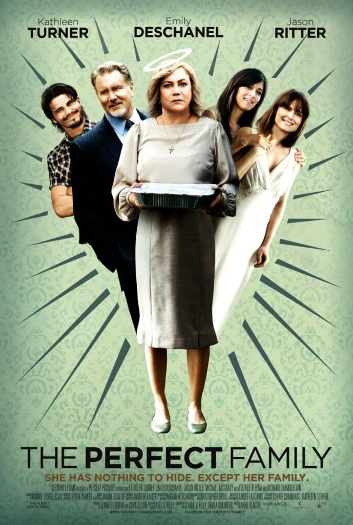Cartel promocional de The perfect family (2011, Renton)