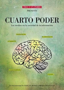 Cartel promocional de El cuarto poder (2011)